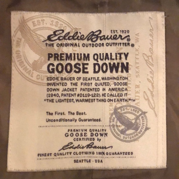 Eddie Bauer goose down coat - Picture 6 of 6